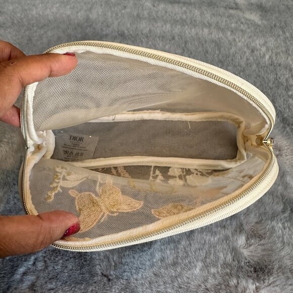 Dior Mesh Butterfly Cosmetic Pouch GWP - Picture 6 of 6